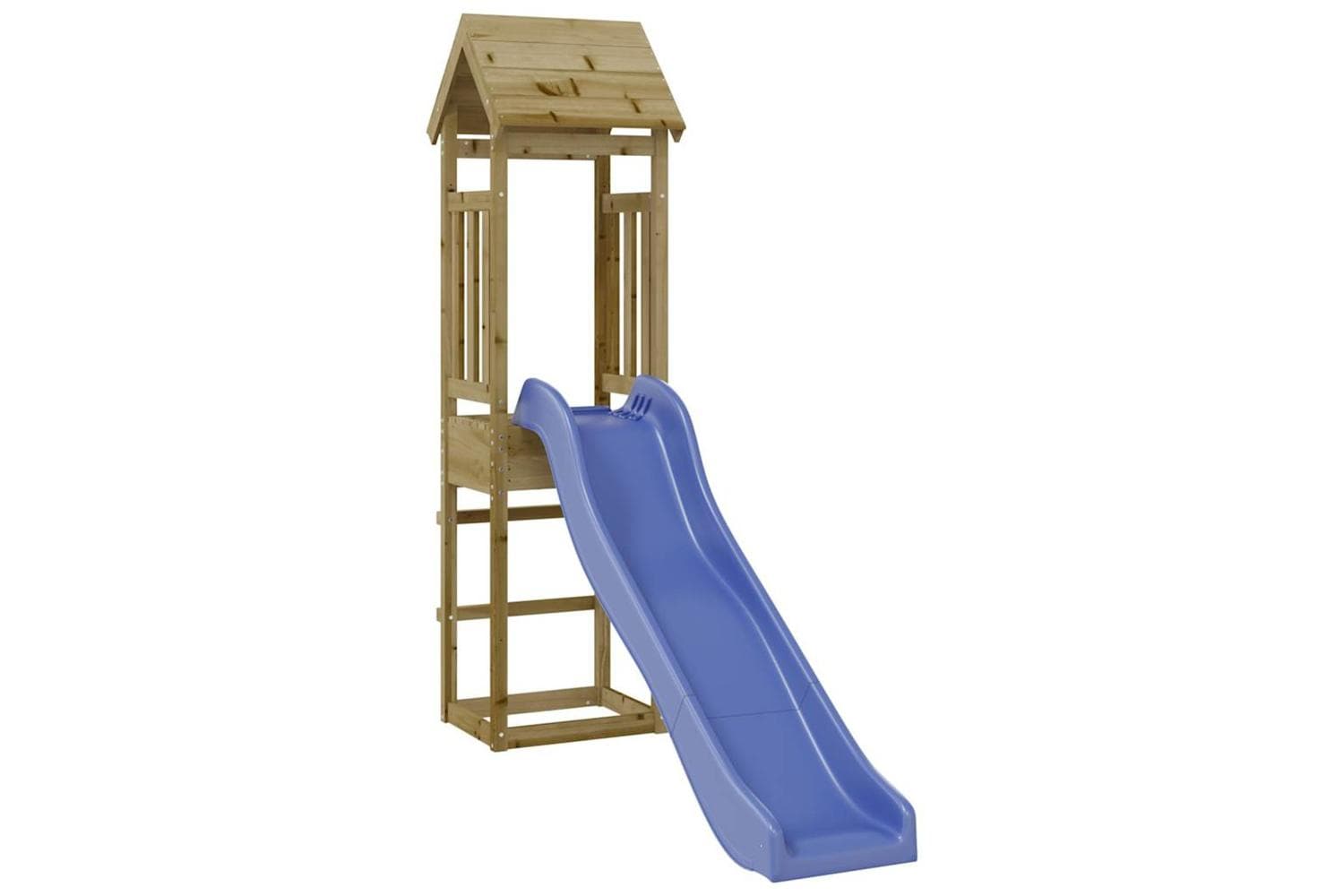Vidaxl 3155809 Playhouse With Slide Impregnated Wood Pine