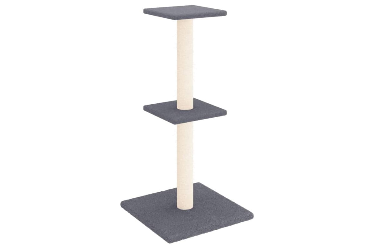 Vidaxl Cat Tree With Sisal Scratching Posts Dark Grey 73 Cm