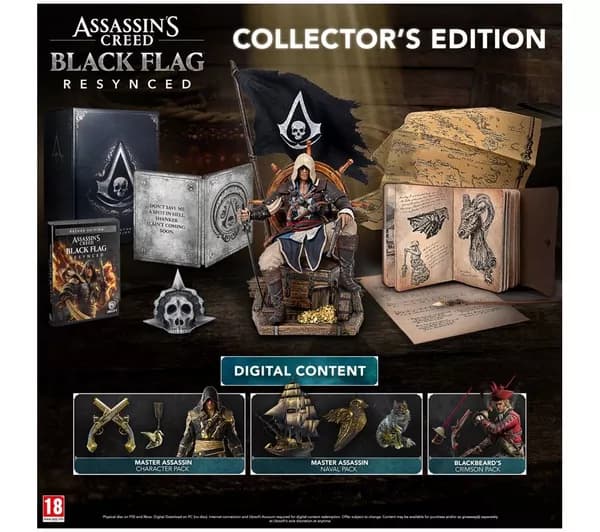 XBOX Assassins Creed Black Flag Resynced Collector's Edition - Xbox Series X