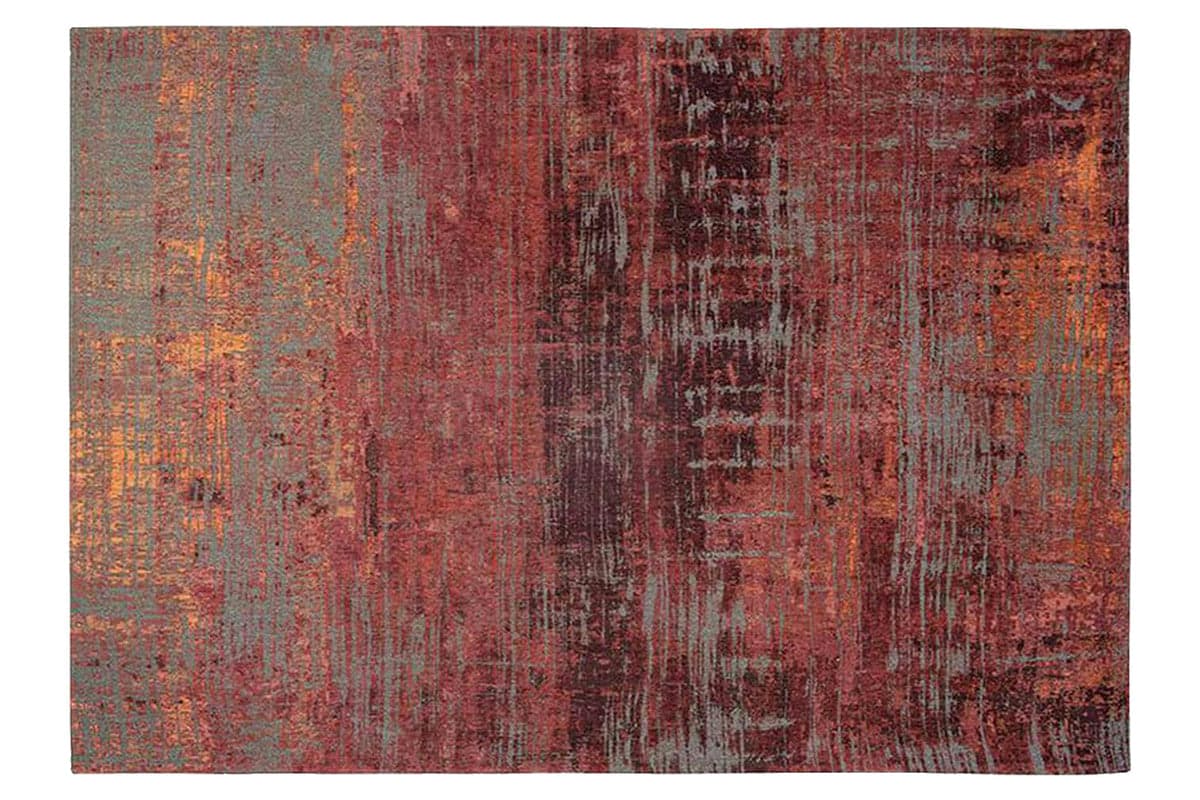 Louis De Poortere | Streaks Eco Rug | Red | 170 x 240 cm