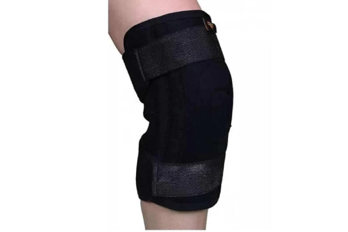 Hemmka Health Closed Patella Knee Brace | One Size Fits All | Laminated Neoprene