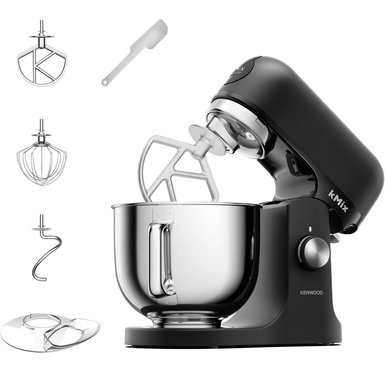 Kenwood KMX751ABK kMix Stand Mixer - Sleek Black – Black