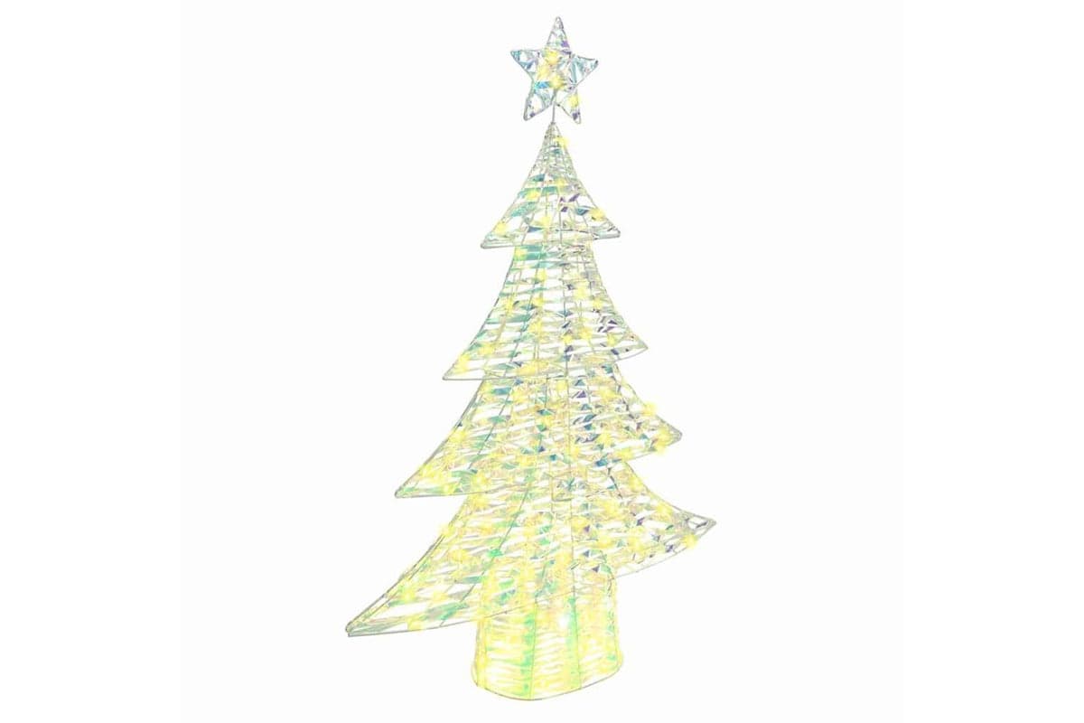 Vidaxl Christmas Tree With 120 Leds Warm White 120 Cm Pet