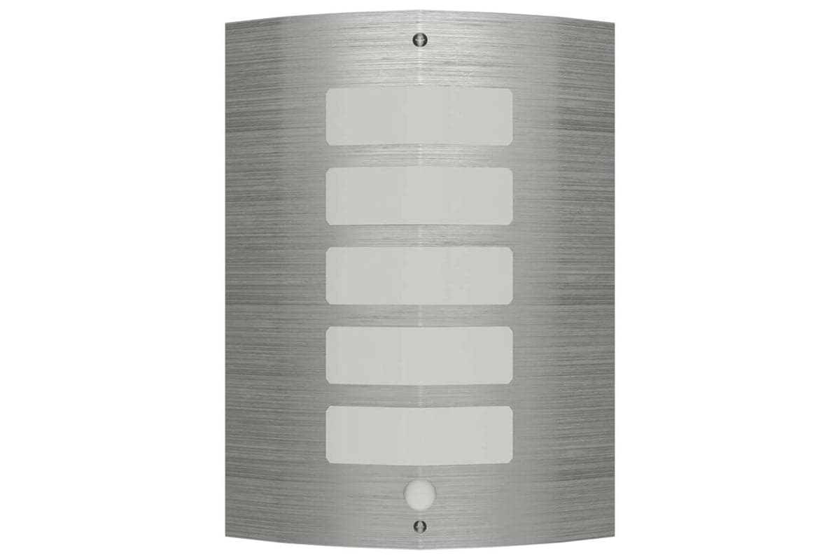 Vidaxl 41098 Wall Lamp Stainless Steel With Motion Sensor