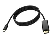 VISION - 2 m USB C to DisplayPort cable -8k at 60 hz - USB C 3.2 (m) to DP 1.4 (m) - outer diameter 4.5 mm - 32 awg - black