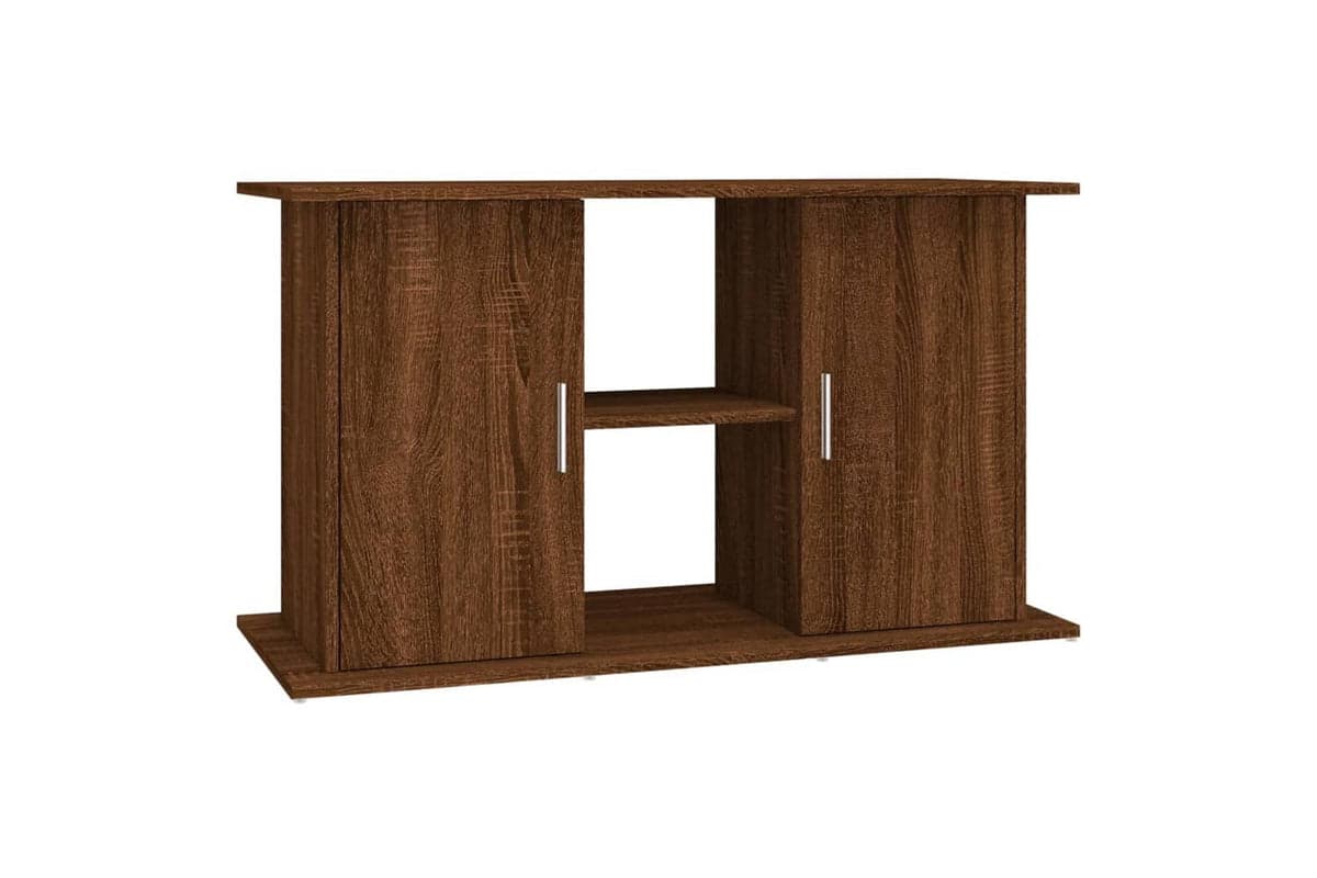 Vidaxl Aquarium Stand Brown Oak 101x41x58 Cm Engineered Wood