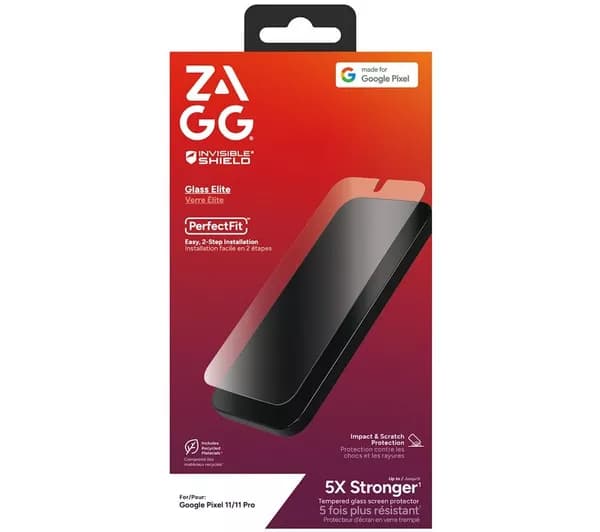 ZAGG Invisibleshield Elite Pixel 11 Screen Protector - Clear