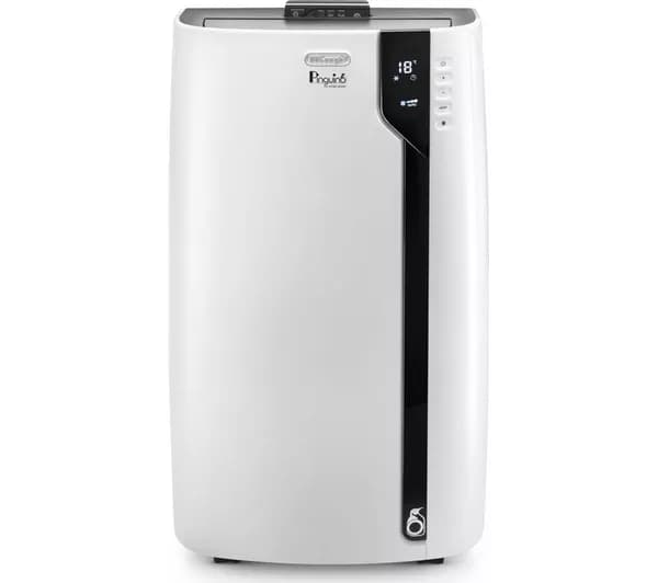 DELONGHI Pinguino EX100 10000 BTU Portable Air Conditioner & Dehumidifier - White