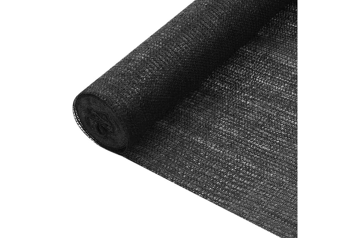 Vidaxl 149321 Privacy Net Black 1.2x25 M Hdpe