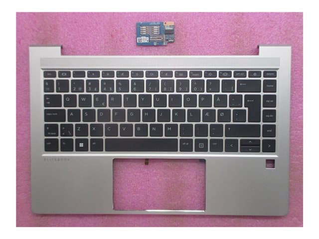HP - notebook replacement keyboard - UK - with top cover Input Device