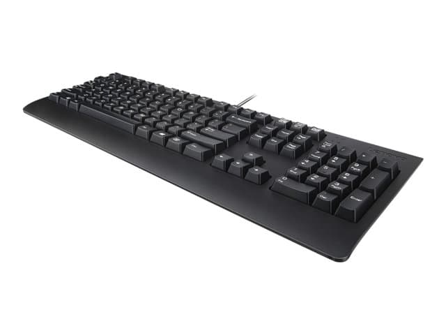 LENOVO - Preferred Pro II - Keyboard - full size - USB - QWERTY - UK - black - brown box