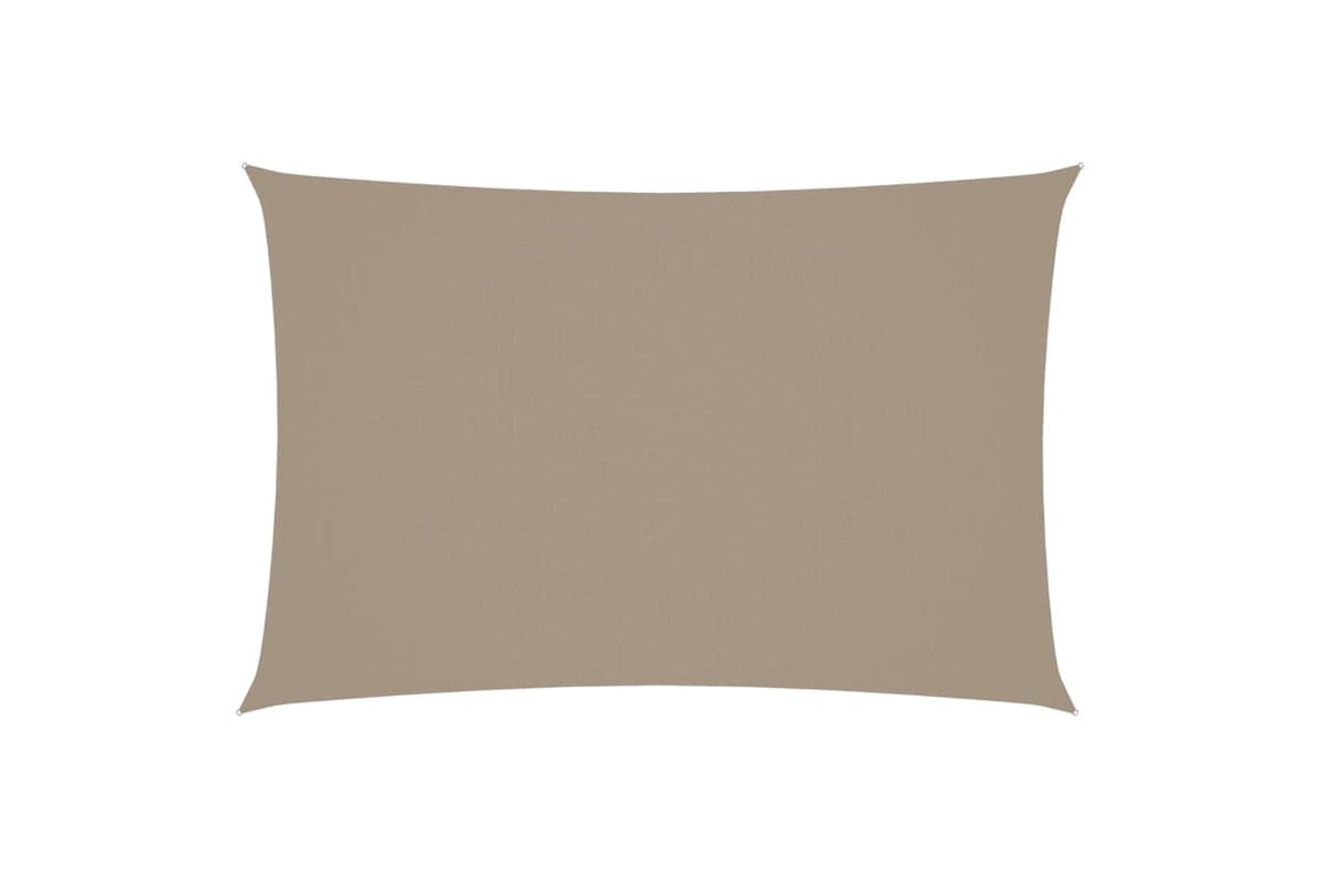 Vidaxl 135422 Sunshade Sail Oxford Fabric Rectangular 2x4 M Taupe