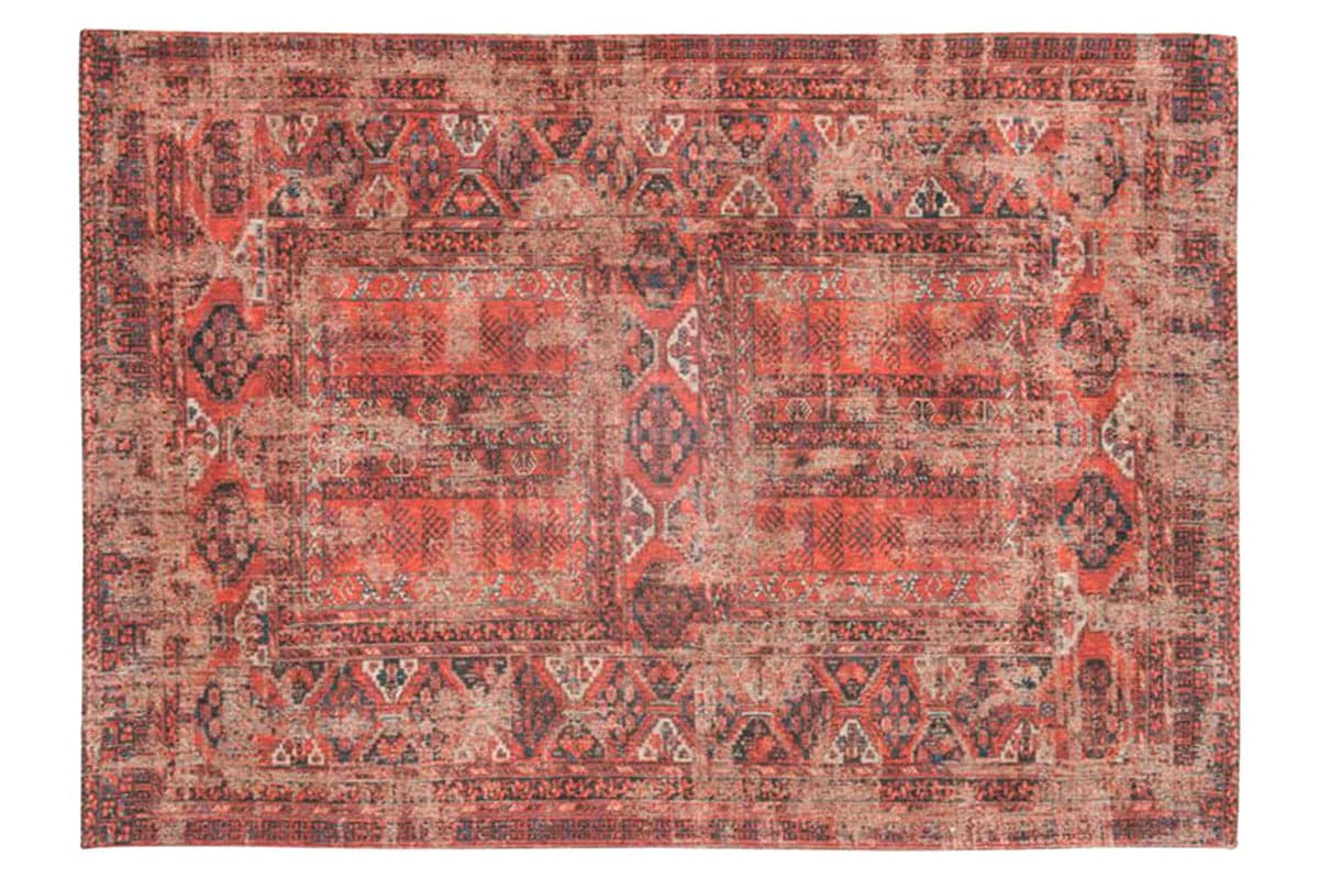 Louis De Poortere | Hadschlu Indoor Eco Rug | Red | 140 x 200 cm