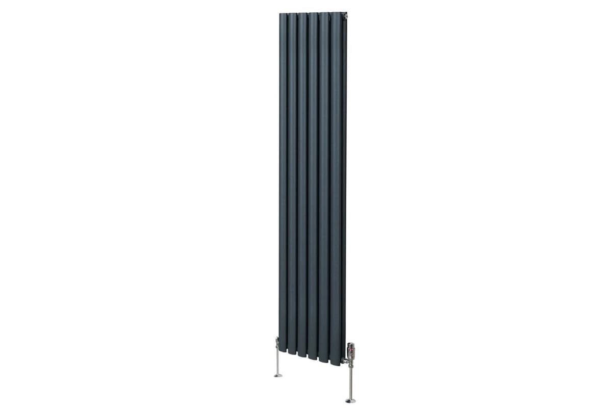 Monstershop 10759 - Oval Column Radiator & Valves - 1800mm X