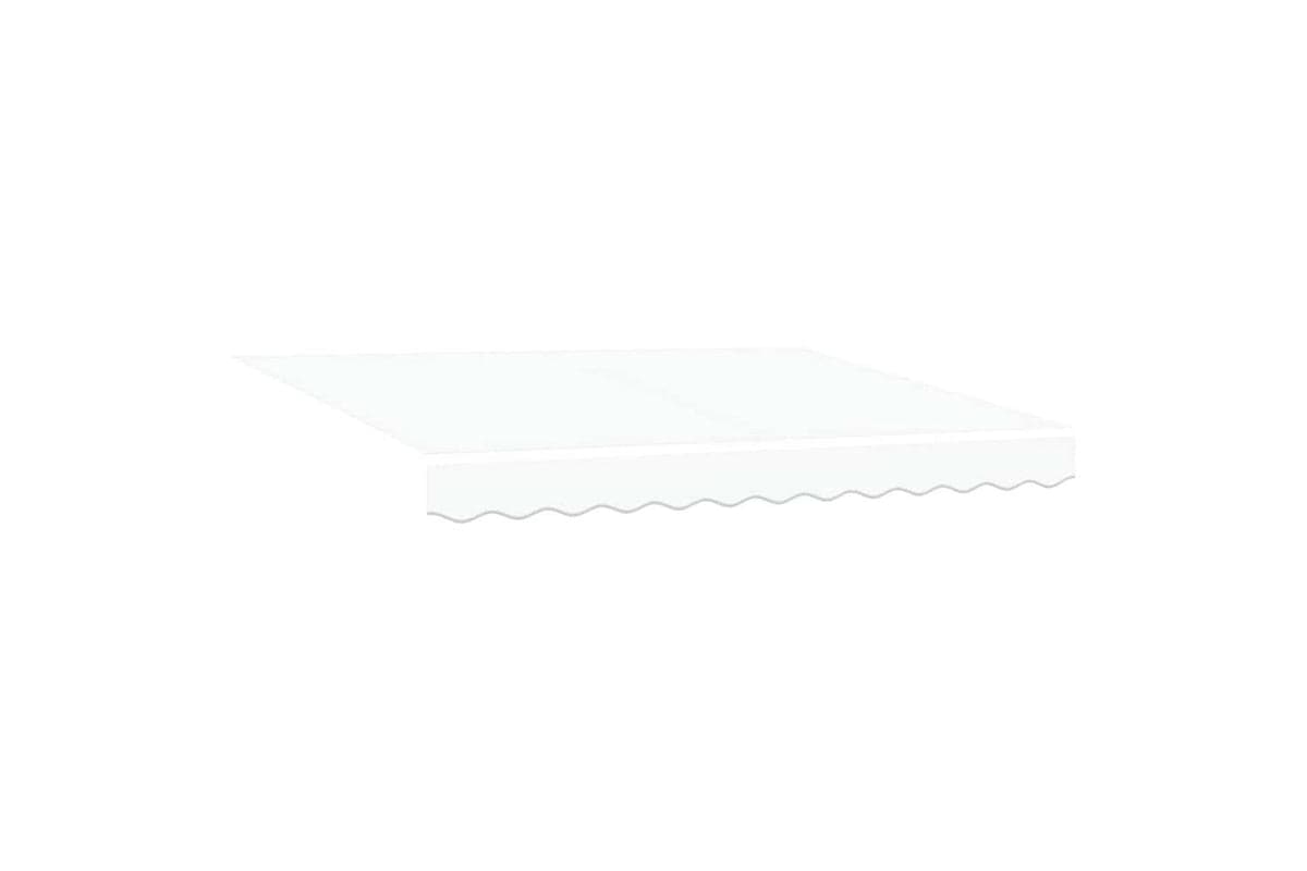 Vidaxl Retractable Awning White 350 X 200 Cm Polyester And Aluminium
