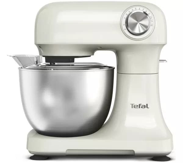 TEFAL QB140AG0 Stand Mixer - Ivory
