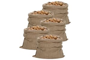 vidaXL 155787 Jute Sacks 5 Pcs 100x110cm 100% Jute 340 Gsm