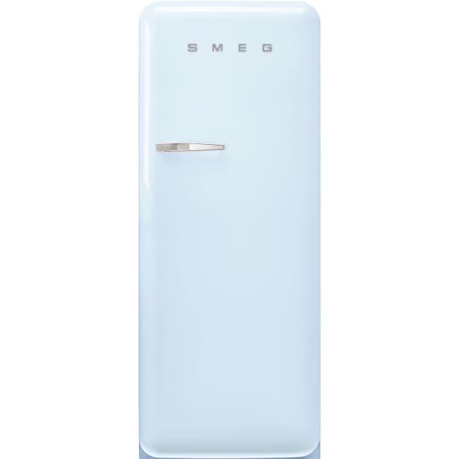 Smeg 50's Style Free Standing Fridge | With Ice Box | Right Hand Hinge | Pastel Blue | FAB28RPB6UK