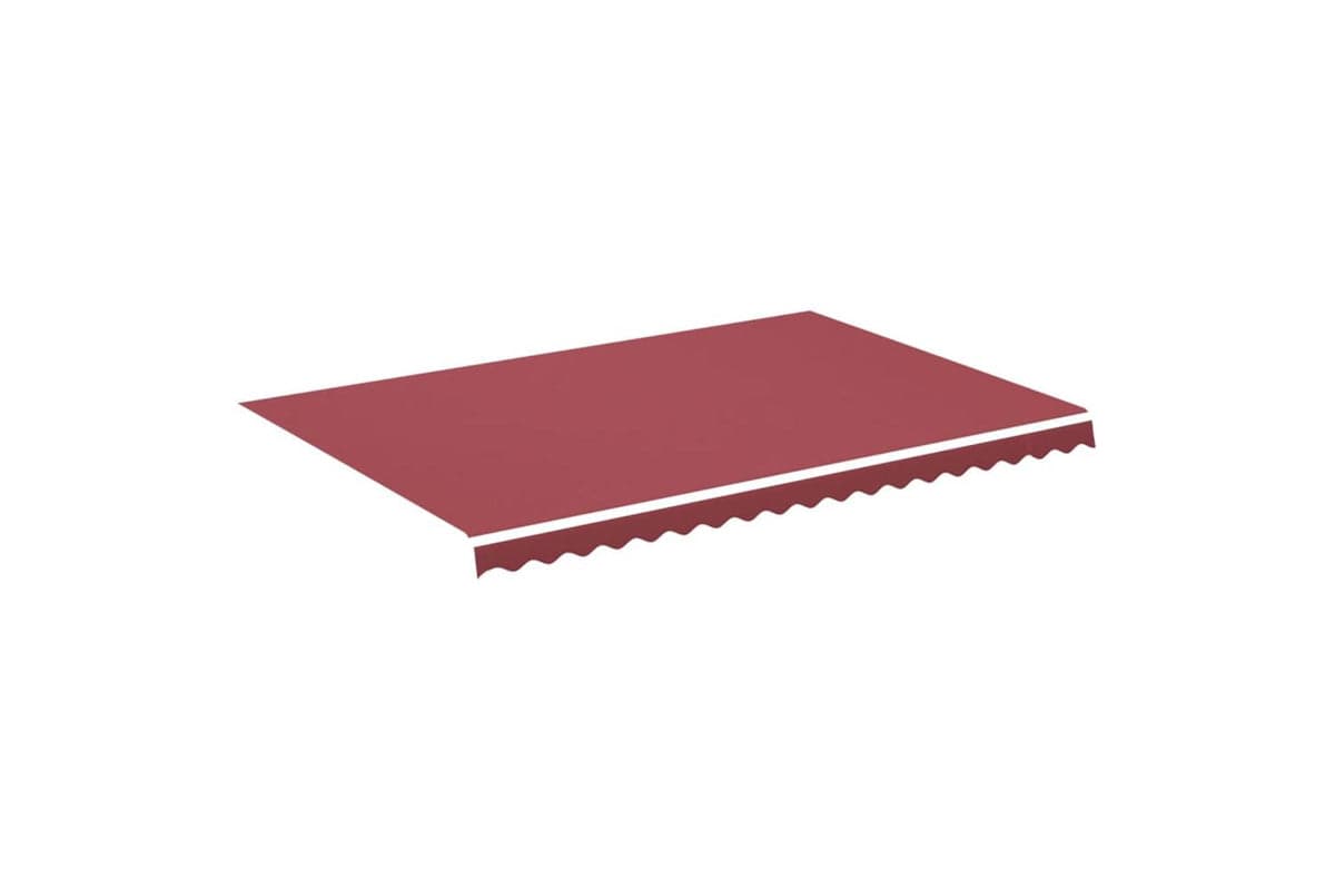 Vidaxl 311969 Replacement Fabric For Awning Burgundy Red 4.5x3 M