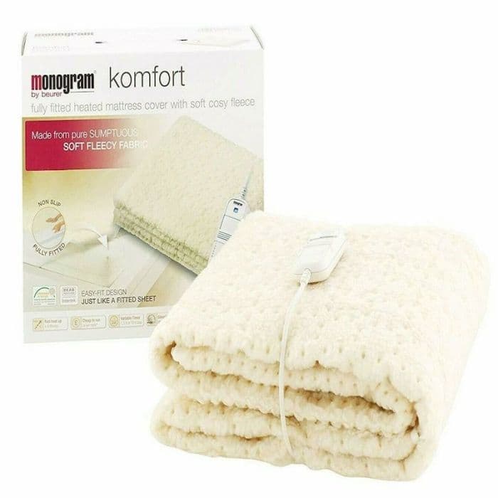 Monogram Komfort 37960, Single Fitted Fleecy under Blanket 90x190cm