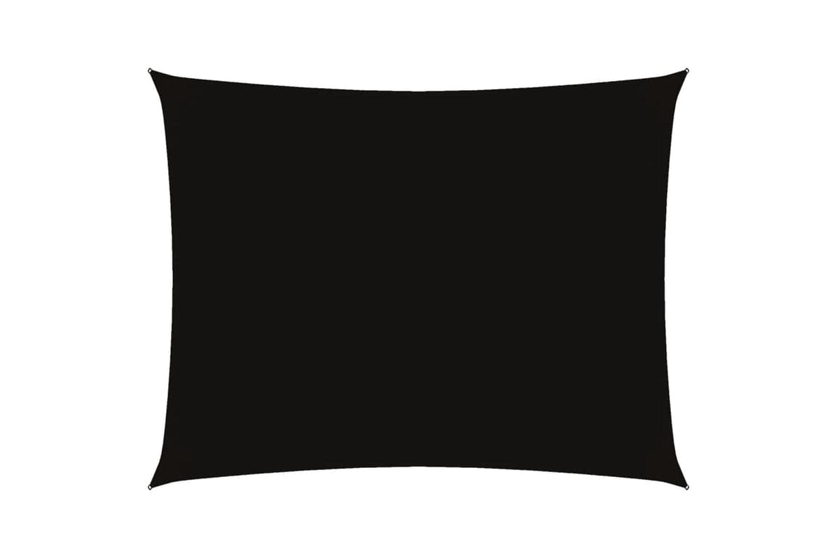 Vidaxl 135766 Sunshade Sail Oxford Fabric Rectangular 4x5 M Black