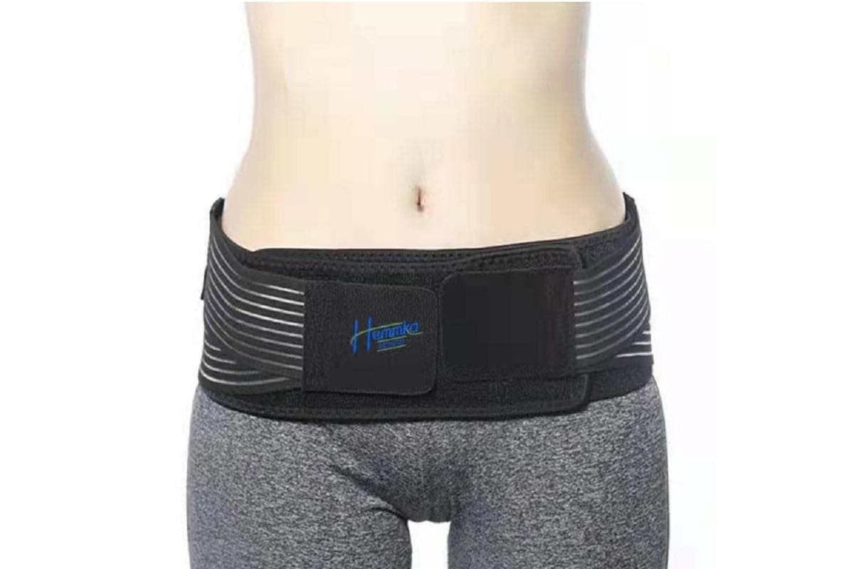 Hemmka Health Si Sacroiliac Belt | Lower Back Joint Support | Neoprene | One Size