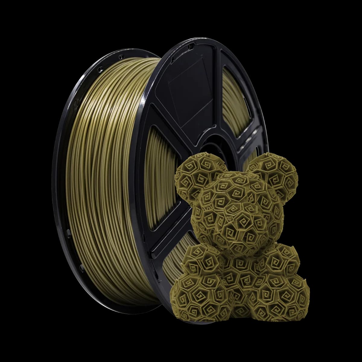 Flashforge PLA Basic 3D Printing Filament 1.75mm 1kg - Gold | 90004248002