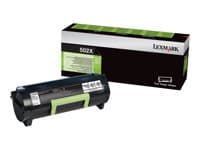 LEXMARK - 502X - Extra High Yield - black - original - toner cartridge - LCCP, LRP