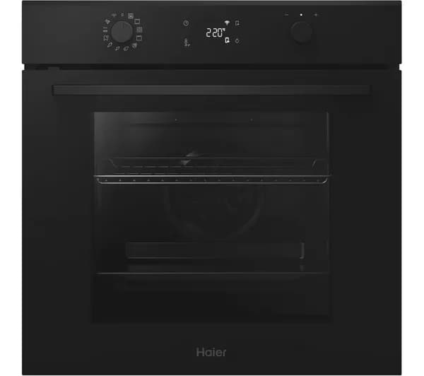 HAIER ID Series 2 H6 ID23B3YTB Electric Pyrolytic Smart Oven - Black