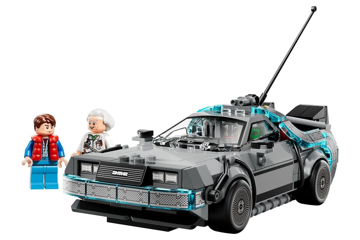 Lego Speed Champions Time Machine from Back to the Future Toys Set