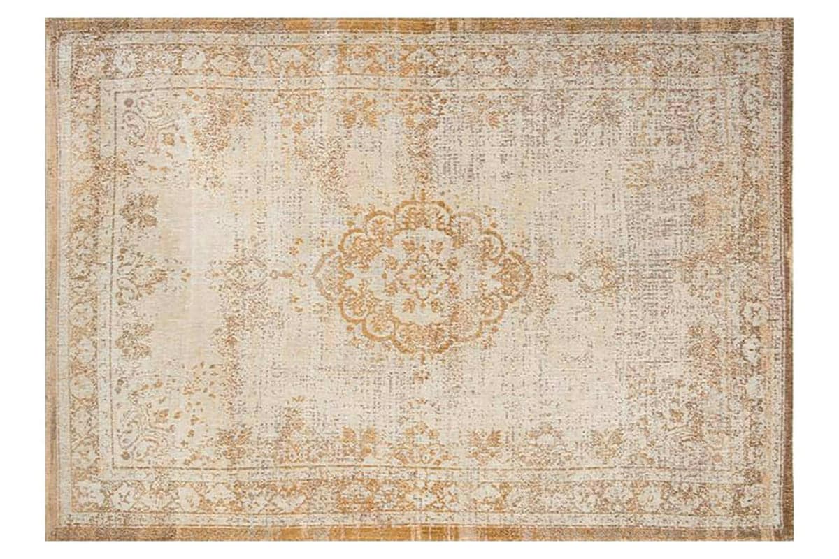 Louis De Poortere | Medallion Eco Rug | Yellow | 170 x 240 cm