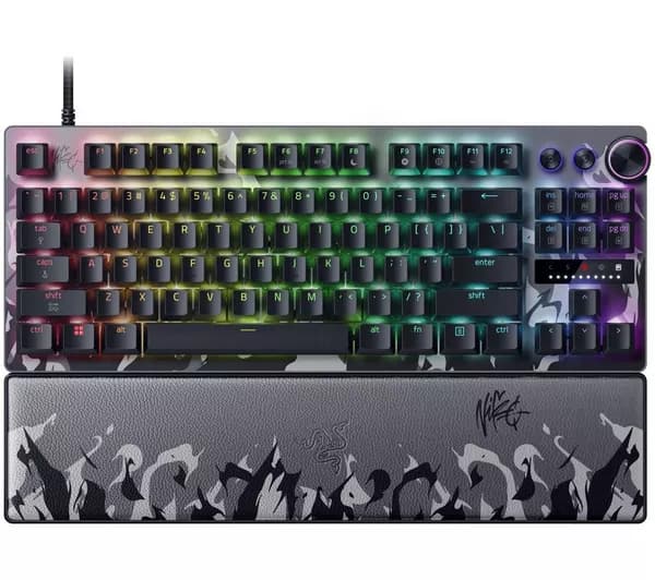 RAZER Huntsman V3 Pro TKL NiKo Edition Gaming Keyboard - Grey