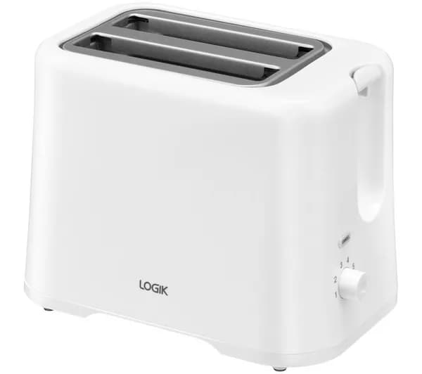 LOGIK L02TW26 2-Slice Toaster - White
