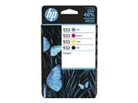HP - 932/933 Combo Pack - 4-pack - black, yellow, cyan, magenta - original - ink cartridge