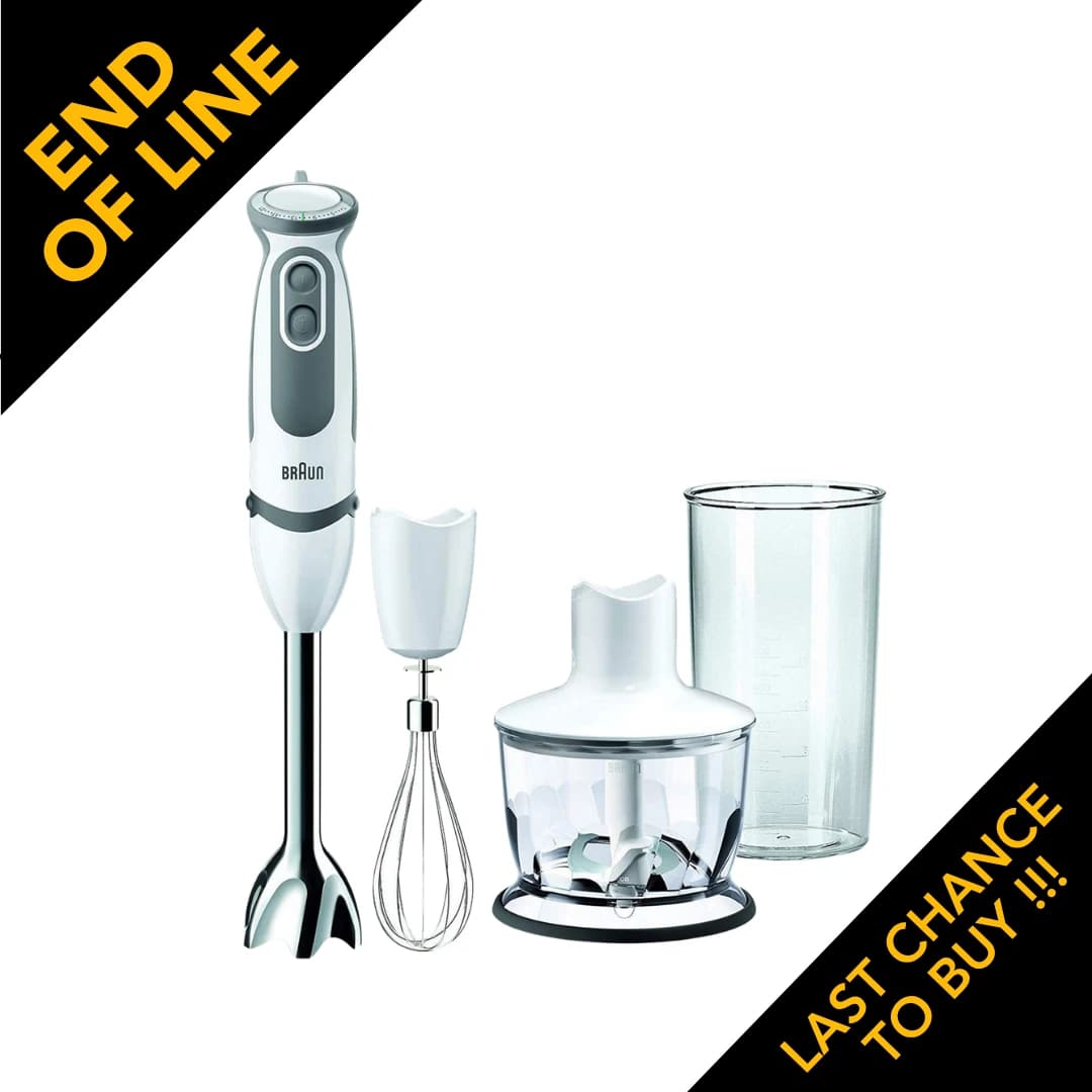 Braun MQ5235 MultiQuick 5 Vario Hand Blender 1000W – White