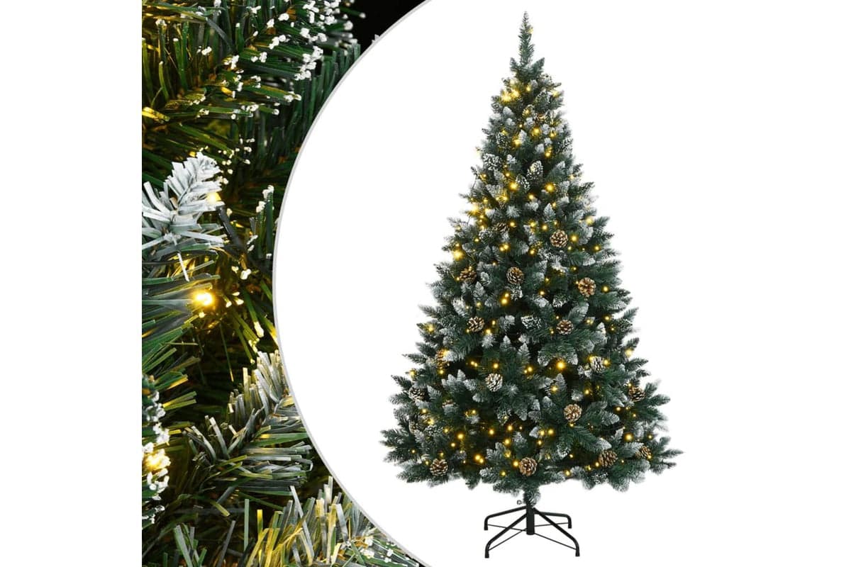 Vidaxl Artificial Christmas Tree 150 Leds 150 Cm