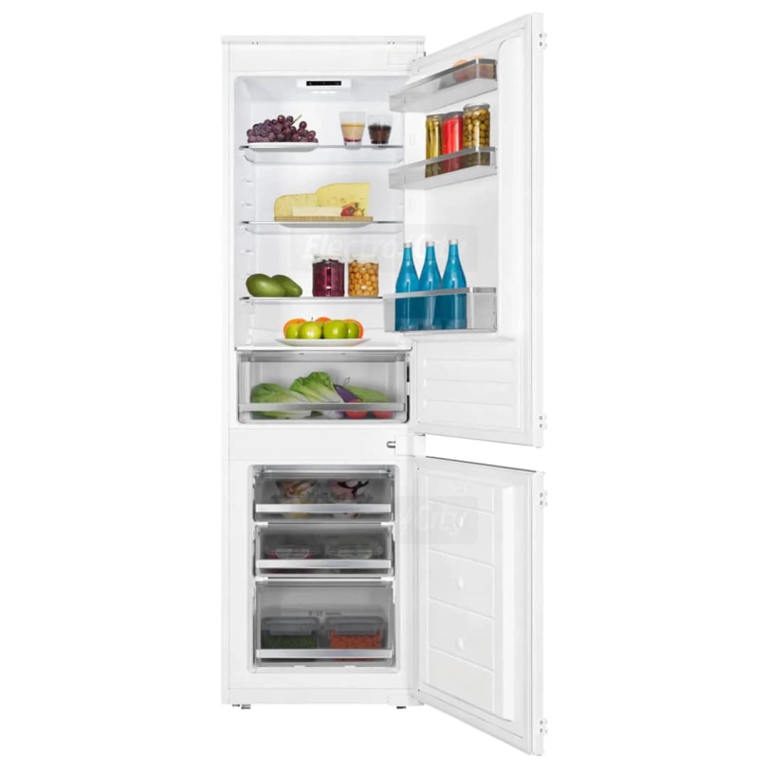 CDA 177cm 70/30 Integrated Fridge Freezer | White