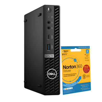 Refurbished Dell OptiPlex 7090 Intel Core i7 10th gen 32GB RAM 256GB SSD Windows 11 Pro Micro Desktop PC