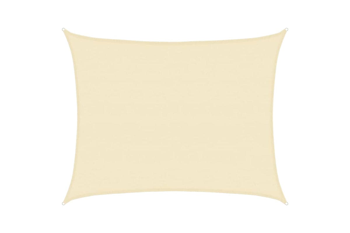 Vidaxl 311195 Sunshade Sail Cream 6x8 M Hdpe