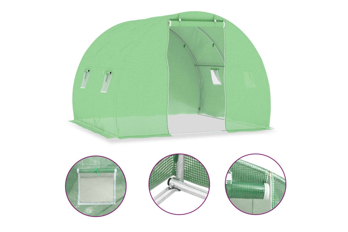 Vidaxl Greenhouse 4.5 Sq M 300x150x200 Cm