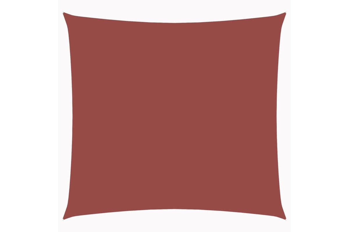 Vidaxl 135359 Sunshade Sail Oxford Fabric Square 4x4 M Terracotta