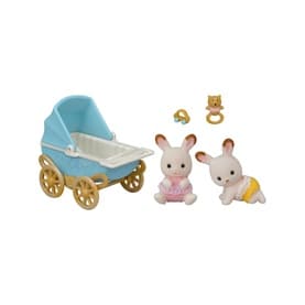 Chocolate Rabbit Twins Set