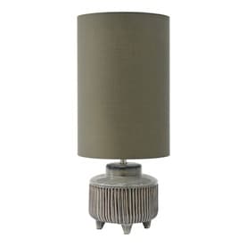 Ambar Stripe Pattern Table Lamp