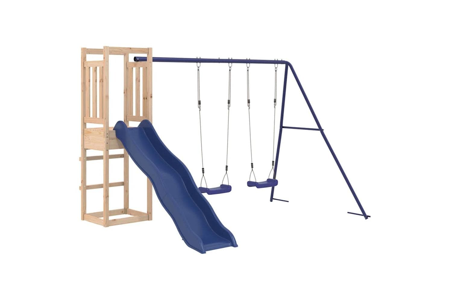 Vidaxl Outdoor Playset Solid Wood
