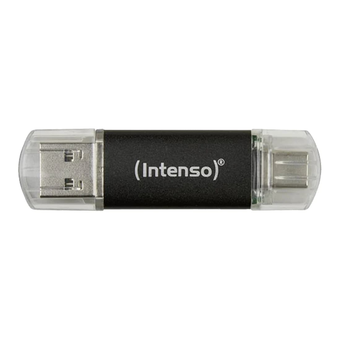 Intenso Twist Line 32GB USB 3.2 Dual Flash Drive, USB-C & USB-A - Anthracite | 3539480