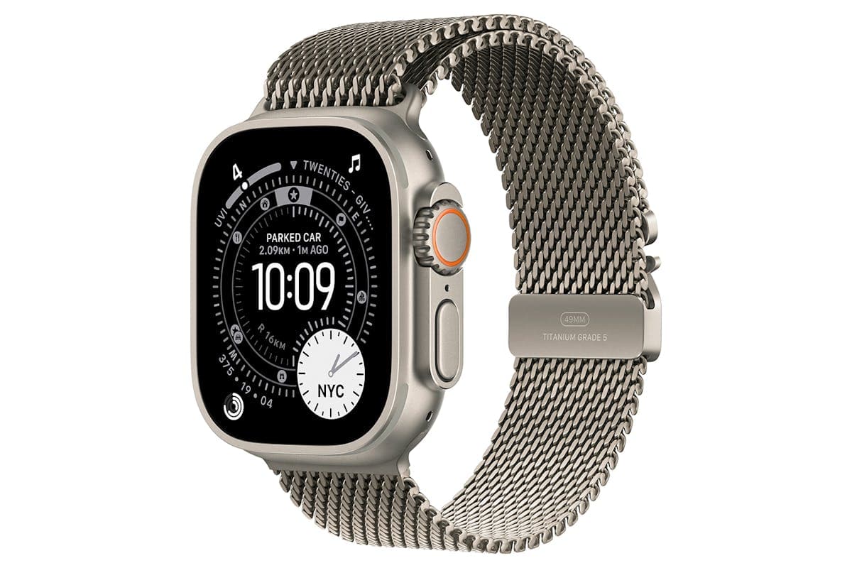 Apple Watch Ultra 3 | GPS + Cellular | 49mm | Natural Titanium | Large