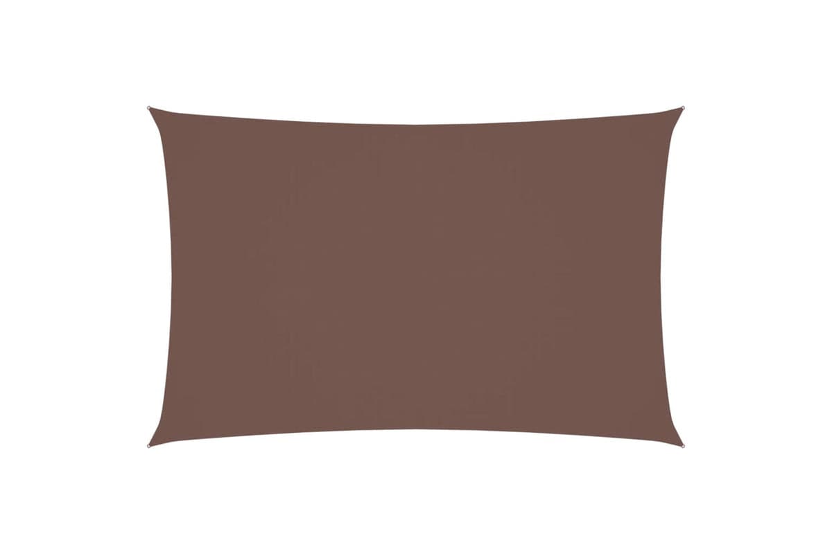 Vidaxl 135808 Sunshade Sail Oxford Fabric Rectangular 2x4.5 M Brown