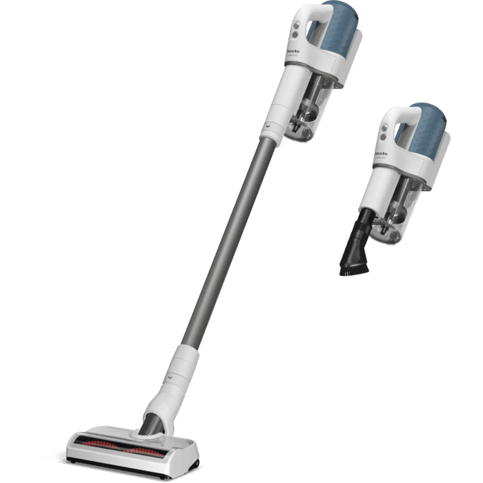 Miele Duoflex HX112377910, Cordless Vacuum, White/Blue
