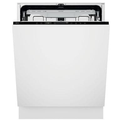 AEG 8000 AirDry Integrated Dishwasher - A-rated Black Control Panel