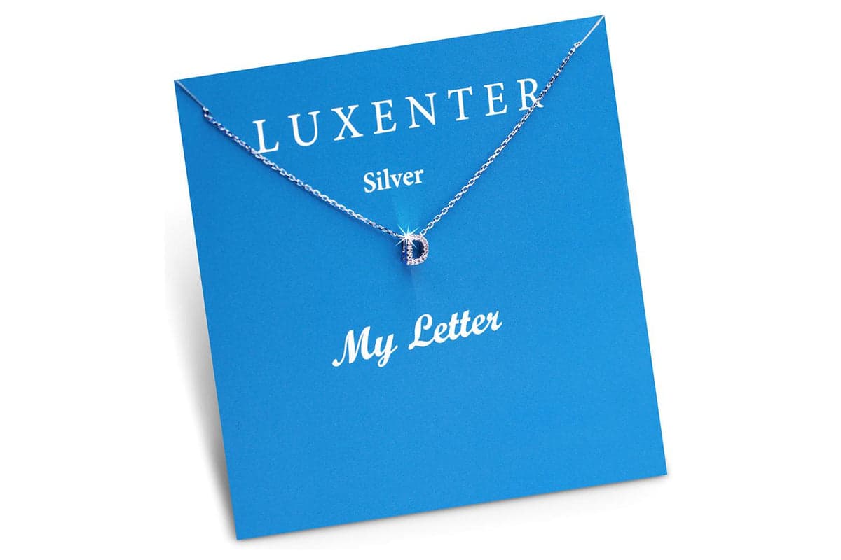 Luxenter Sterling Silver Lettter Stone Set